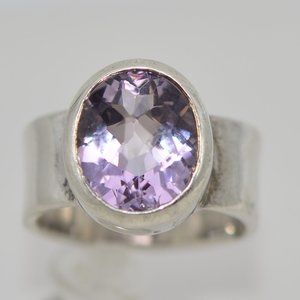 Ippolita Amethyst Ring in Sterling Silver